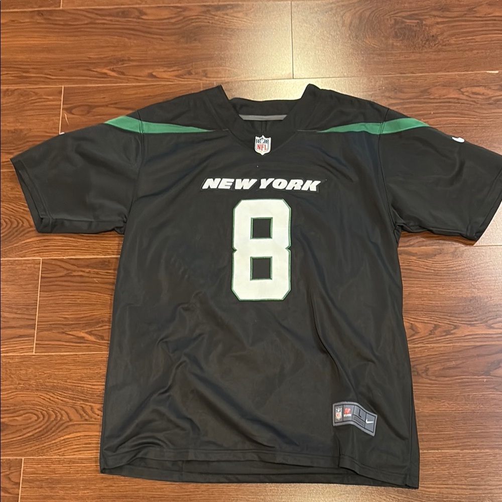 New York Jets Black and Green Men's Jersey